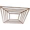 Ekena Millwork Raven Wood Fretwork Pierced Ceiling Medallion, Walnut, 20"OD x 7 3/8"ID x 3/8"T CMWP20X20X0375RAWA - alternate 5